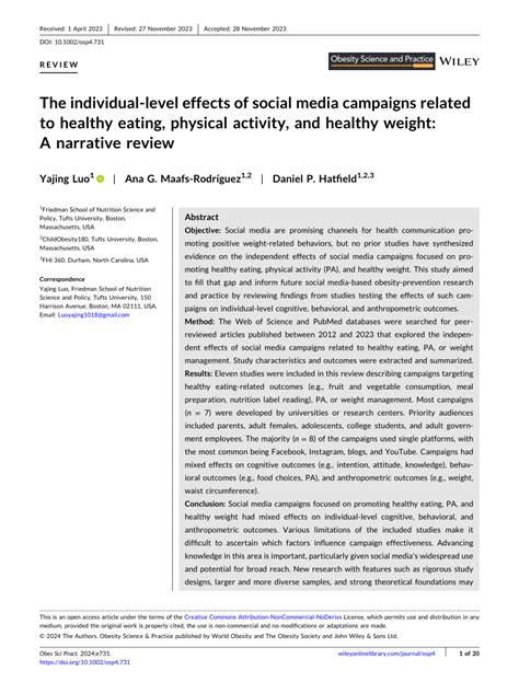 The individual‐level effects of social media campaigns related to 